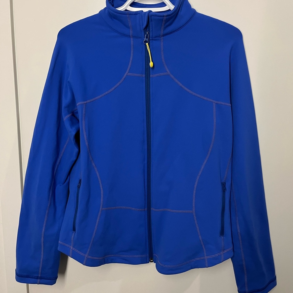 Lululemon Blue Zip Up Workout Jacket